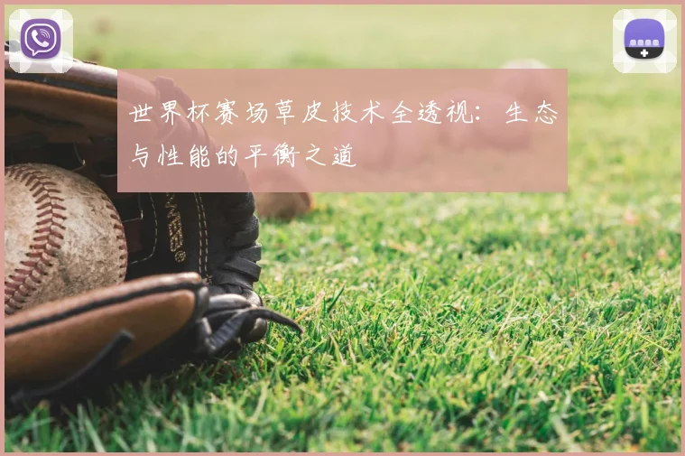世界杯赛场草皮技术全透视:生态与性能的平衡之道